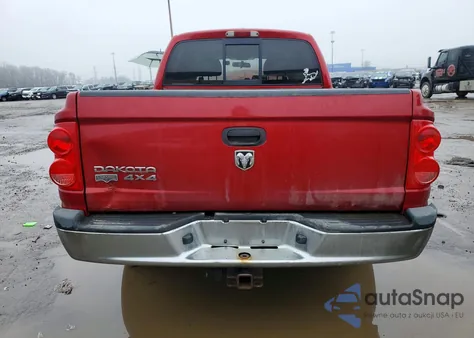 2007 Dodge Dakota Quad Laramie z USA, uszkodzony, nr VIN 1D7HW58K57S250844